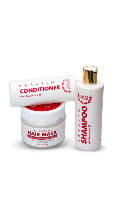 Repair Hair Mask, Shampoo & Conditioner Set (Bundle)
